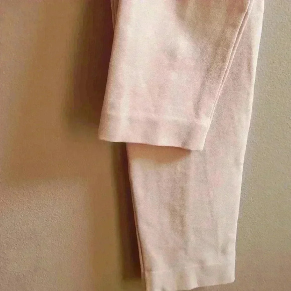 Anne Klein Women's Blush Pink Leggins / Pants Elastic Waist 28" Spandex - Picture 11 of 11